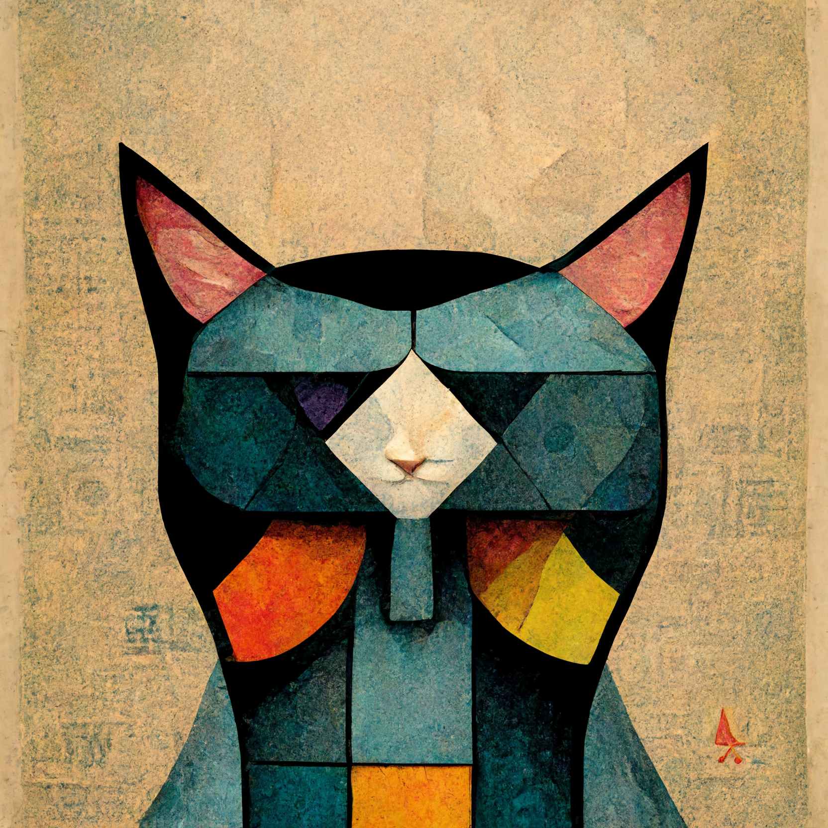 Cubist Cats banner